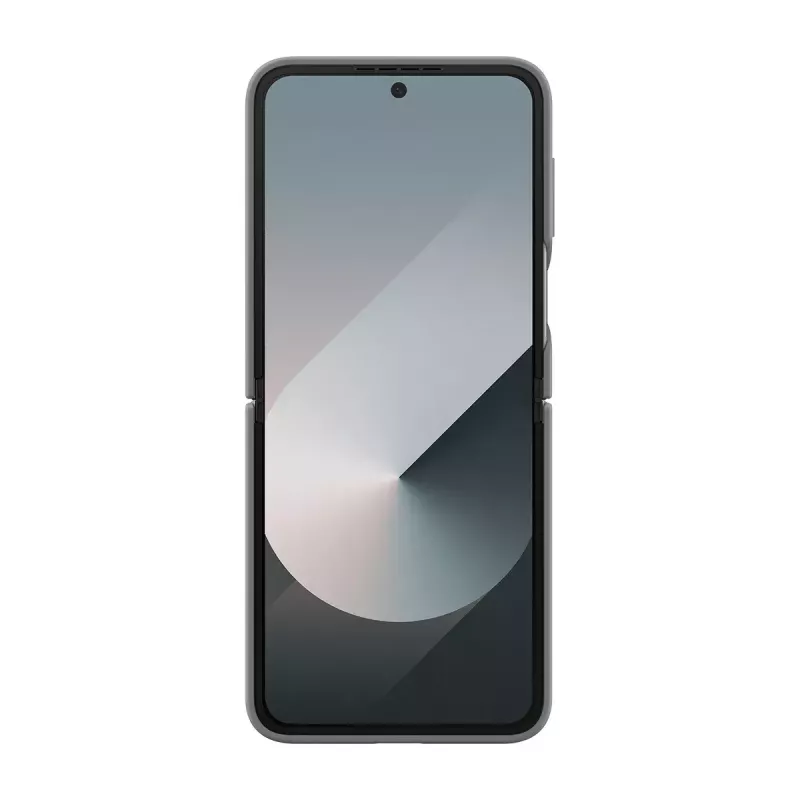 Samsung EF-PF741TJEGWW siliconen hoesje met ring voor Galaxy Z Flip6, grijs