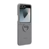 Samsung EF-PF741TJEGWW siliconen hoesje met ring voor Galaxy Z Flip6, grijs