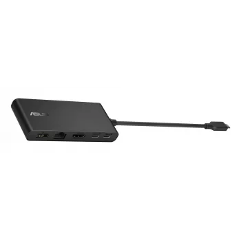 ASUS Dual 4K USB-C Dock DC201 bedraad USB 3.2 Gen 2 (3.1 Gen 2) Type-C zwart