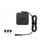 ASUS U65W-01 universele mini multi-tips adapter voeding binnen/buiten 65 W zwart