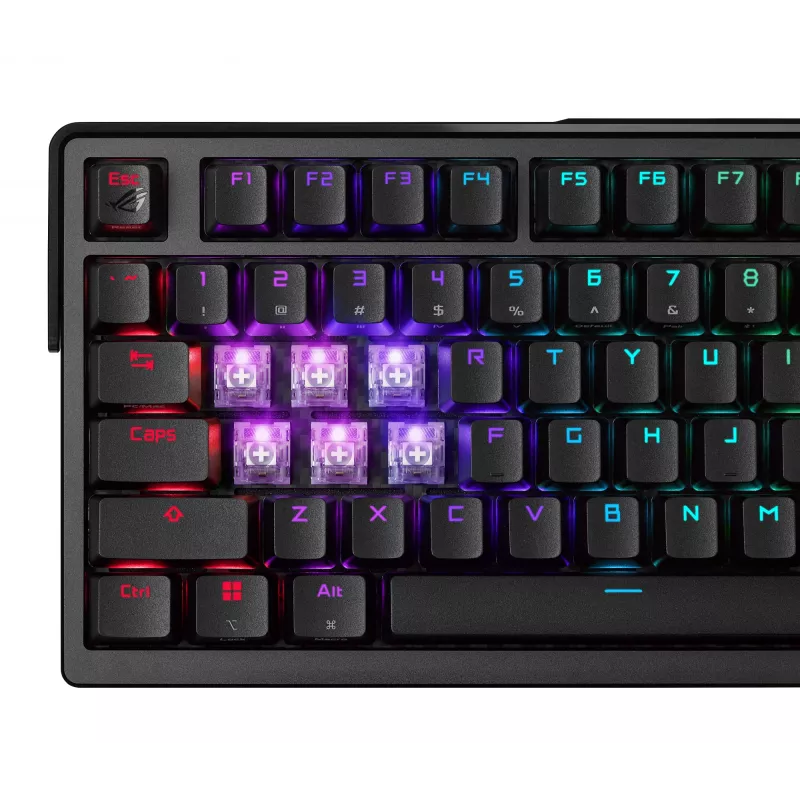 ASUS ROG Azoth Extreme toetsenbord gaming USB + RF draadloos + Bluetooth QWERTZ zwart