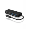 ICY BOX IB-HUB1426-CPD USB 3.2 Gen 1 (3.1 Gen 1) Type-C 5000 Mbit/s zwart