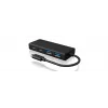 ICY BOX IB-HUB1426-CPD USB 3.2 Gen 1 (3.1 Gen 1) Type-C 5000 Mbit/s zwart