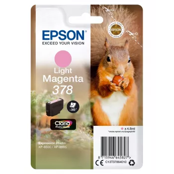 Epson Squirrel singlepack lichtmagenta 378 Claria Photo HD inkt
