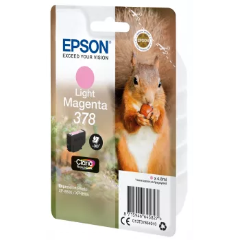 Epson Squirrel singlepack lichtmagenta 378 Claria Photo HD inkt