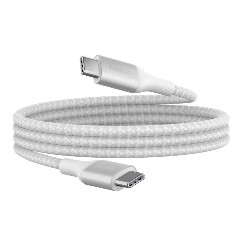 BELKIN USB-kabel - BoostCharge - USB-C-naar-USB-C-kabel 240W - 1m - wit