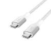 BELKIN USB-kabel - BoostCharge - USB-C-naar-USB-C-kabel 240W - 1m - wit