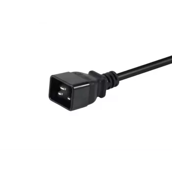 Equip 112141 stroomkabel zwart 3 m IEC C20 IEC C13