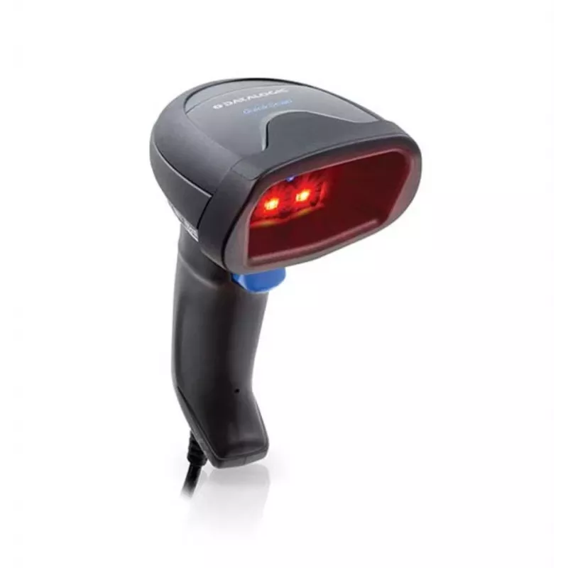 DATALOGIC Quickscan Lite 2500 2D-imager-kit met spiraalkabel USB + standaard zwart
