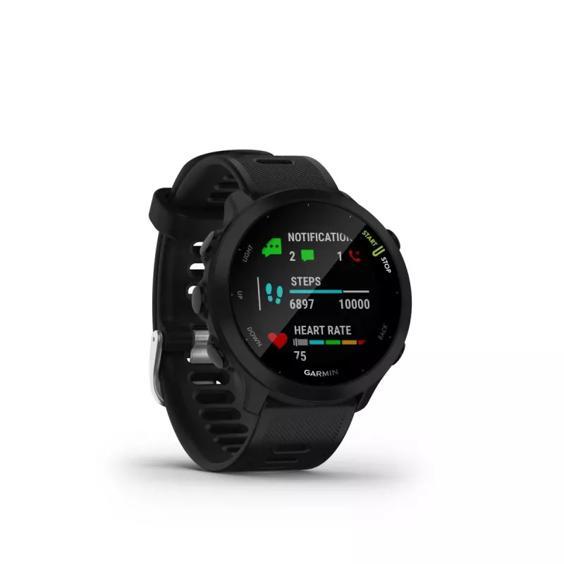 GARMIN INTERNATIONAL Forerunner 55 hardloop-smartwatch – zwart