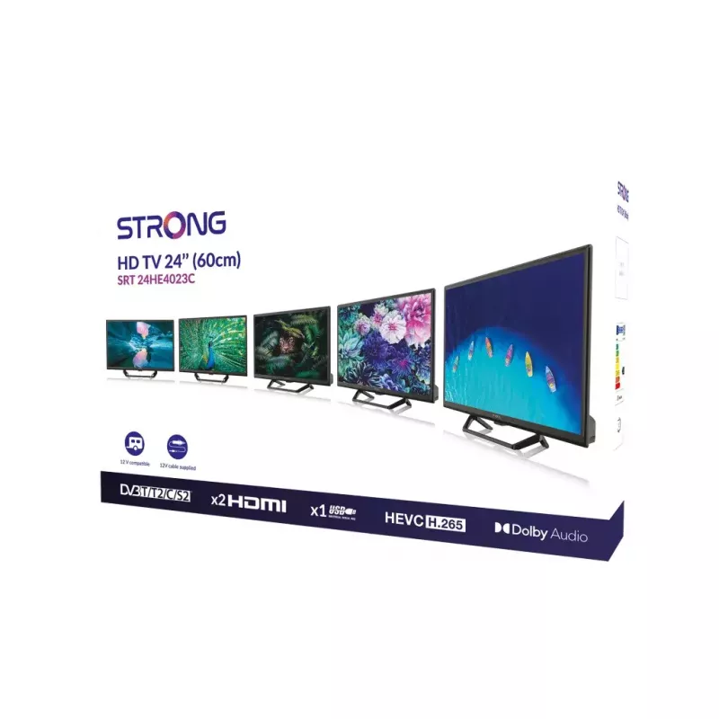 Televisie Strong SRT 24HE4023C 24 inch HD LCD 1366 x 768
