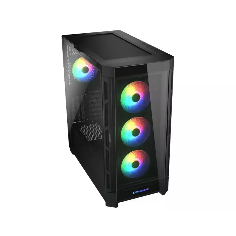 Pc-behuizing COUGAR Gaming CGR-5AD1B-RGB midi tower zwart