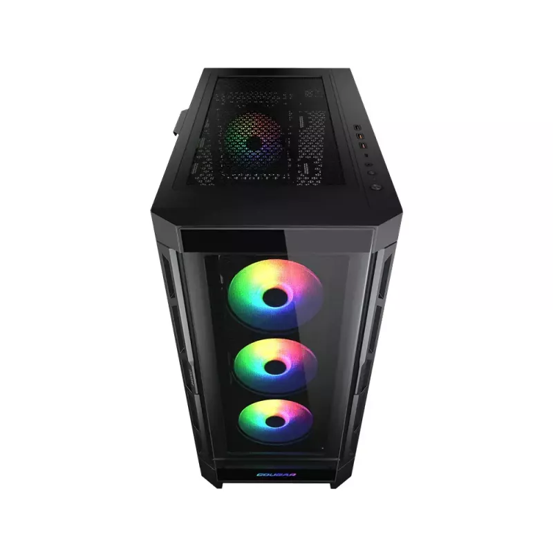 Pc-behuizing COUGAR Gaming CGR-5AD1B-RGB midi tower zwart