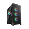Pc-behuizing COUGAR Gaming CGR-5AD1B-RGB midi tower zwart