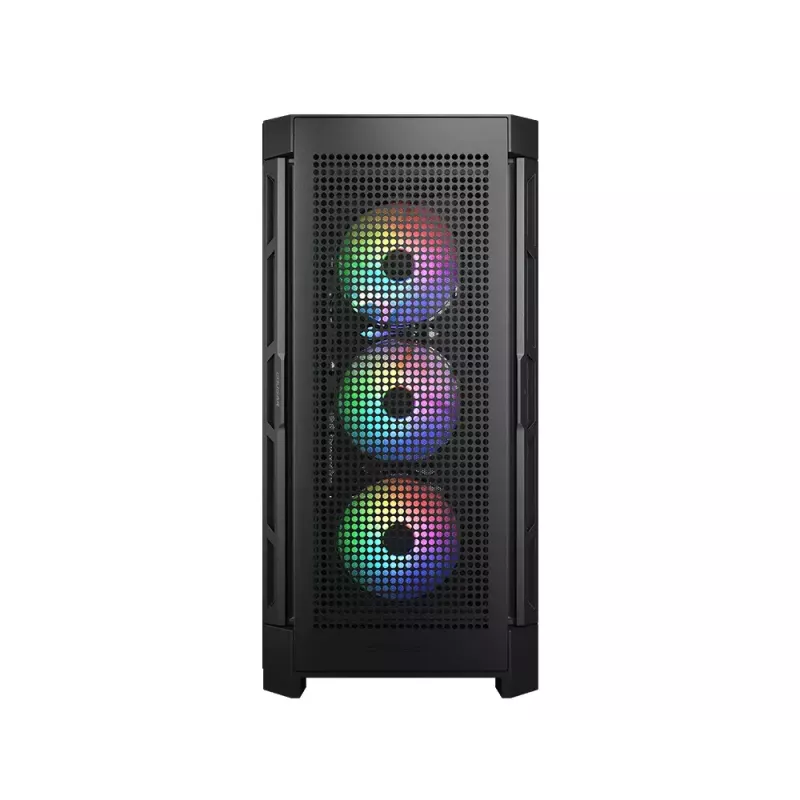 Pc-behuizing COUGAR Gaming CGR-5AD1B-RGB midi tower zwart
