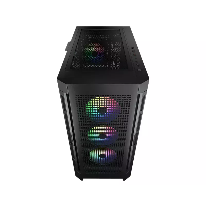 Pc-behuizing COUGAR Gaming CGR-5AD1B-RGB midi tower zwart