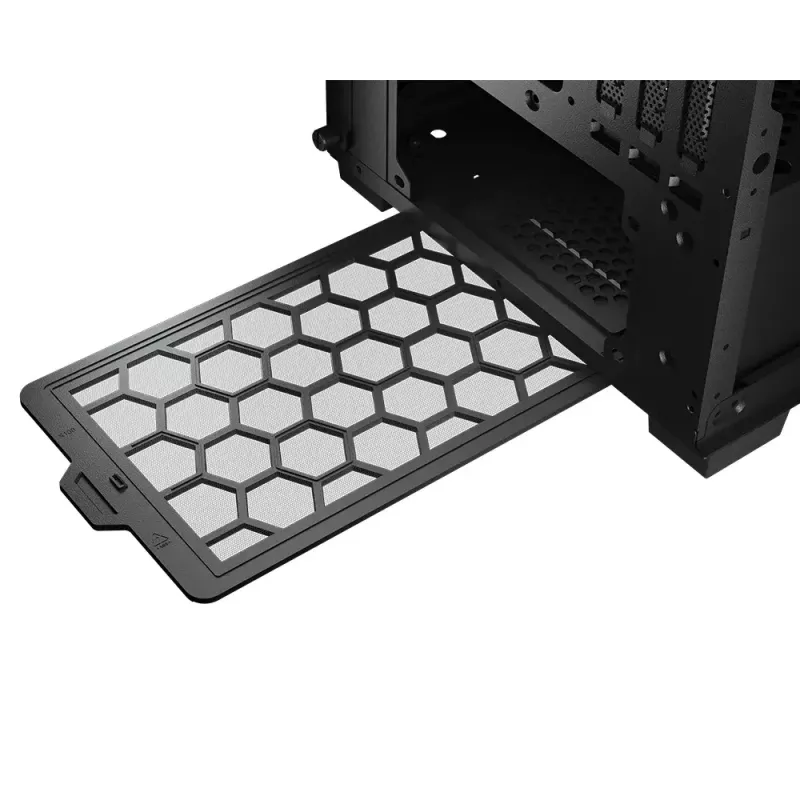 Pc-behuizing COUGAR Gaming CGR-5AD1B-RGB midi tower zwart