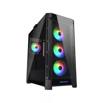 Pc-behuizing COUGAR Gaming CGR-5AD1B-RGB midi tower zwart