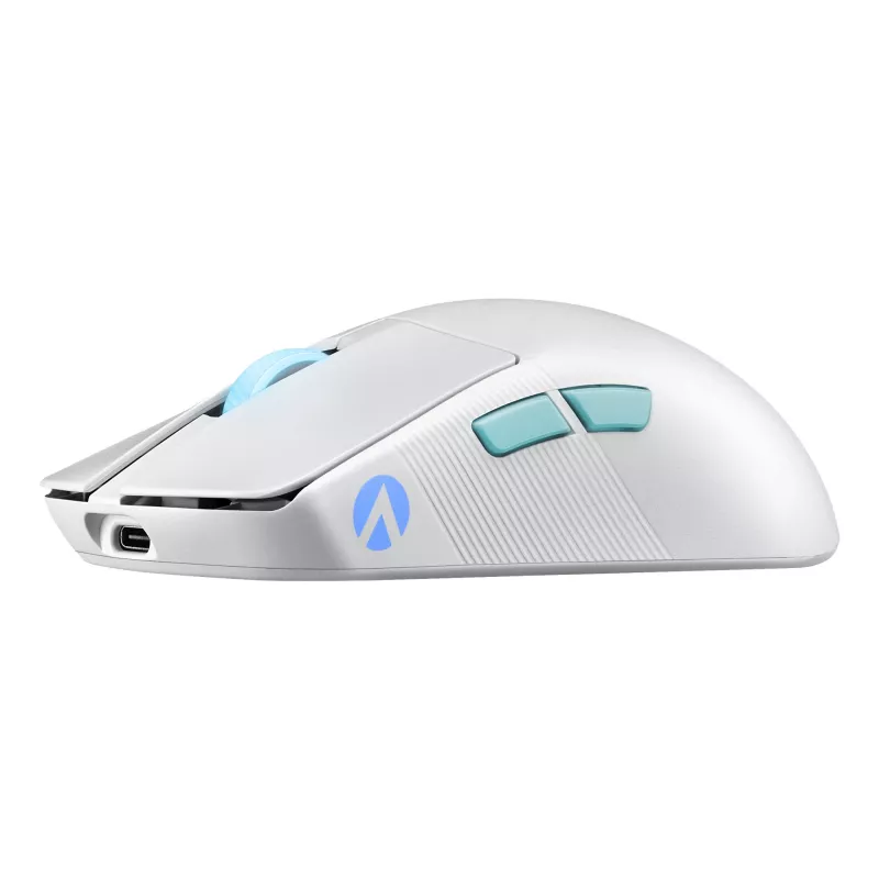 ASUS ROG Harpe Ace Aim Lab Edition muis gaming ambidexter RF draadloos + Bluetooth + USB Type-C opto-mechanisch 36000 DPI
