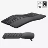 LOGITECH Ergo K860 - draadloos split-toetsenbord grafiet Qwerty US/International