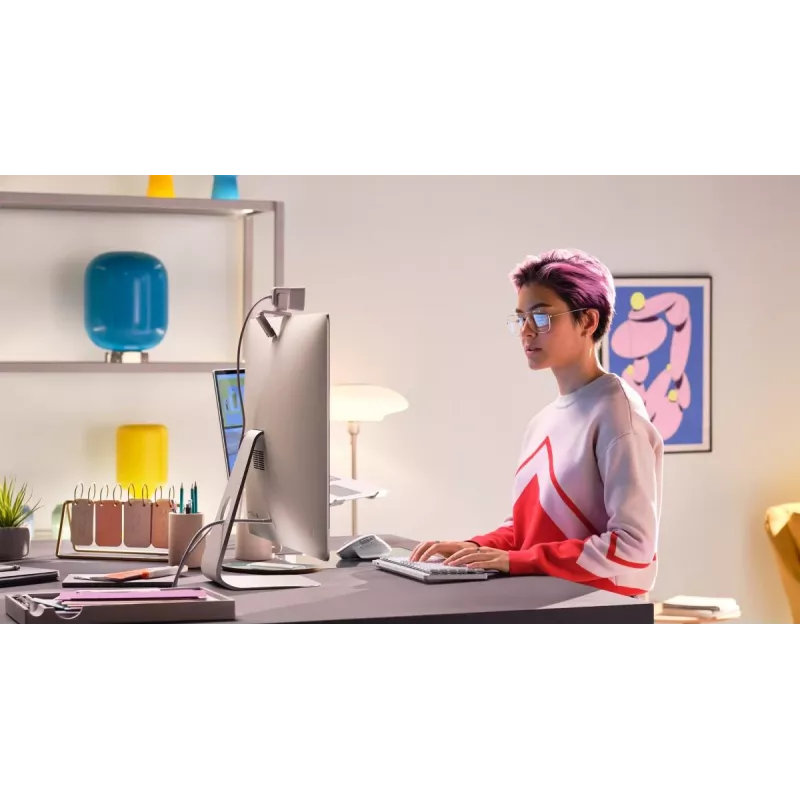 LOGITECH MX Mechanical Mini voor Mac minimalistisch draadloos verlicht performance-toetsenbord lichtgrijs - US Inte - Qwerty