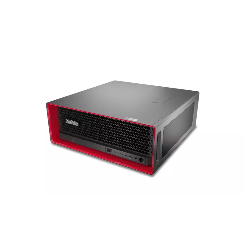 Lenovo ThinkStation P5 Intel Xeon W W3-2525 32 GB DDR5-SDRAM 1 TB SSD Windows 11 Pro for Workstations Tower Workstation zwart, rood