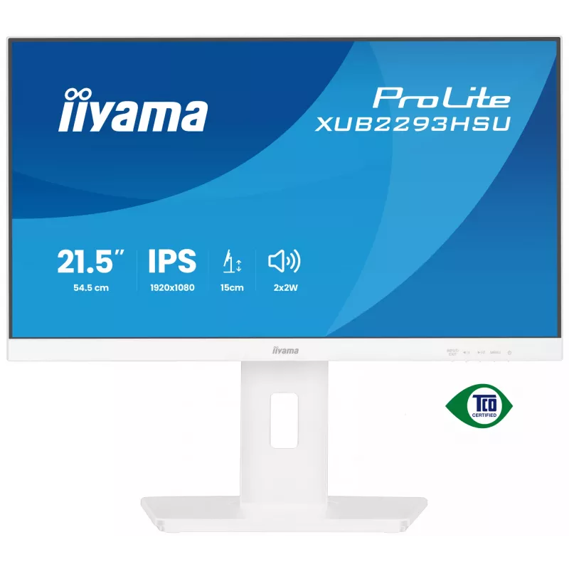 iiyama ProLite XUB2293HSU-W7 computermonitor 54,6 cm (21,5 inch) 1920 x 1080 pixel Full HD LED wit