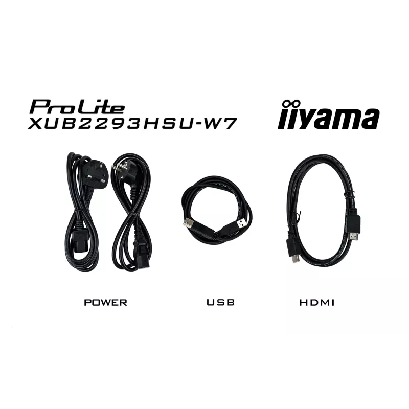 iiyama ProLite XUB2293HSU-W7 computermonitor 54,6 cm (21,5 inch) 1920 x 1080 pixel Full HD LED wit