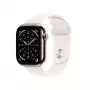 APPLE Watch Series 11 GPS + Cellular 46mm goud titanium behuizing met Light Blush sportband S/M