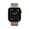 APPLE Watch Series 11 GPS + Cellular 46mm goud titanium behuizing met goud Milanese Loop - M/L
