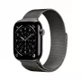 APPLE Watch Series 11 GPS + Cellular 46mm leisteen titanium behuizing met leisteen Milanese Loop S/M