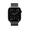 APPLE Watch Series 11 GPS + Cellular 46mm leisteen titanium behuizing met leisteen Milanese Loop S/M