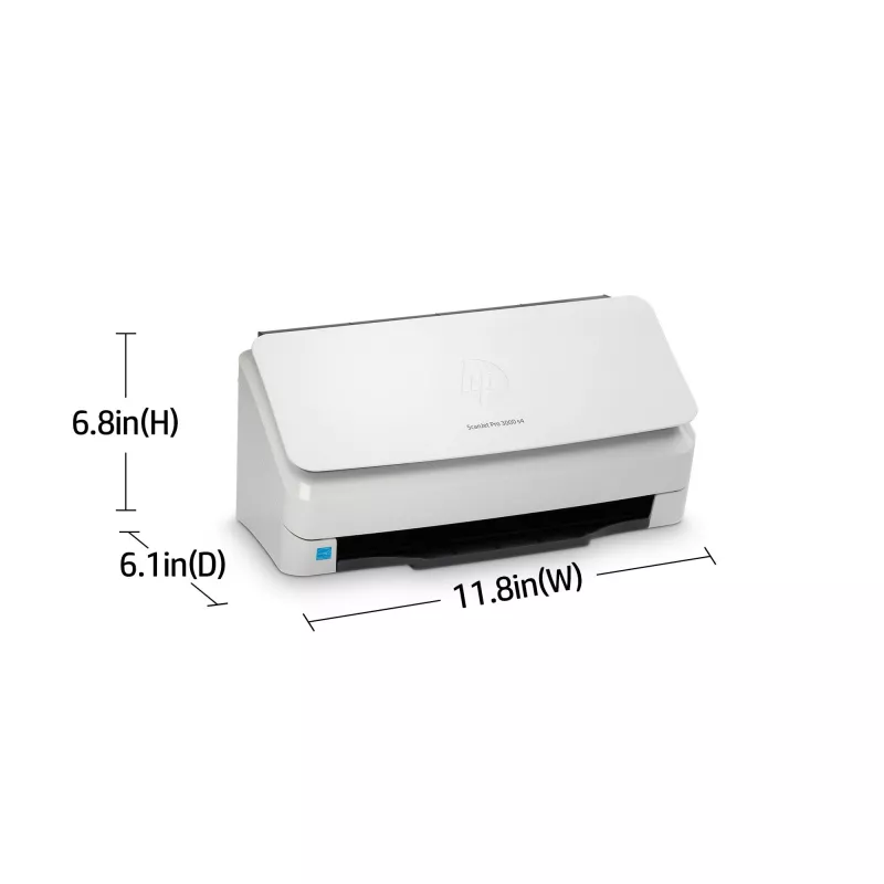 HP Scanjet Pro 3000 s4 sheetfed scanner 600 x 600 DPI A4 zwart, wit