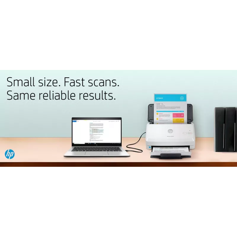 HP Scanjet Pro 3000 s4 sheetfed scanner 600 x 600 DPI A4 zwart, wit