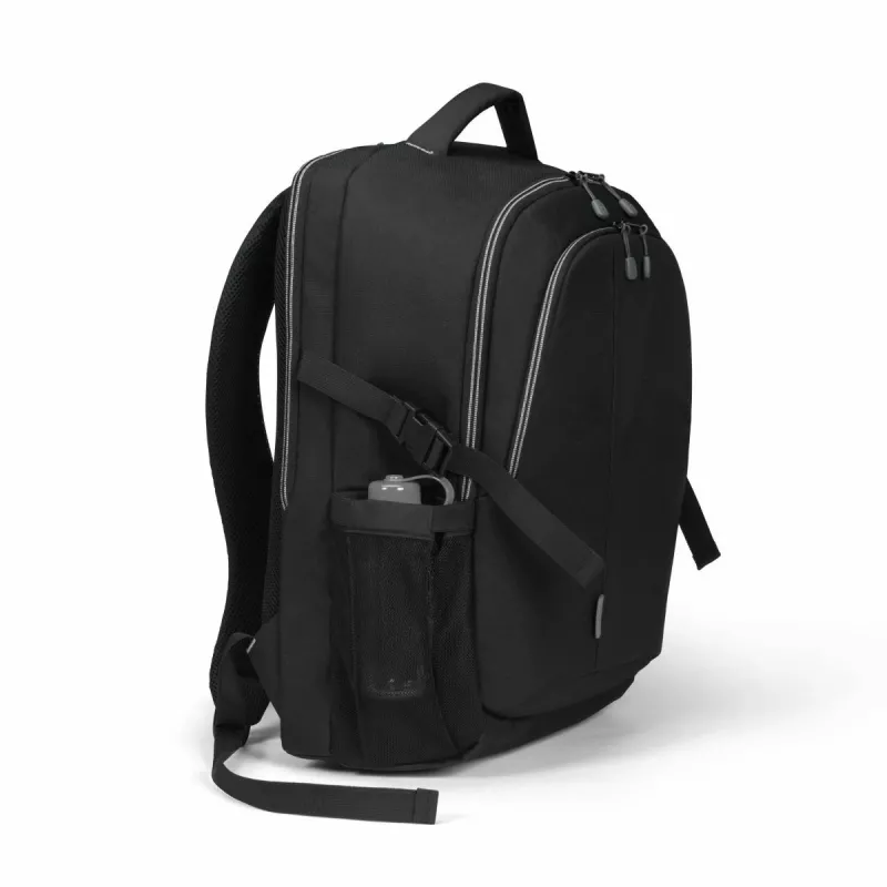 DICOTA Eco- 14-15.6in notebook rugzak - zwart / 600d gerecycled PET