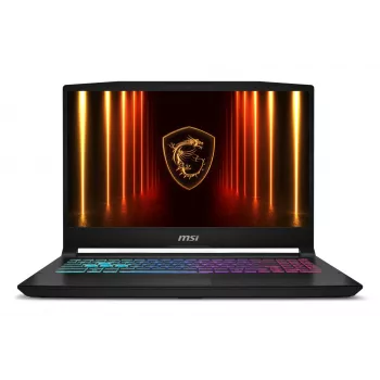 MSI Katana 15 HX B14WFK-487 Intel® Core™ i7 i7-14650HX laptop 39,6 cm (15,6 inch) Full HD 16 GB DDR5-SDRAM 512 GB SSD NVIDIA GeForce RTX 5060 Wi-Fi 6E (802.11ax) Windows 11 Home zwart