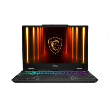 MSI Cyborg 15 B2RWEKG-067 Intel Core 7 240H laptop 39,6 cm (15,6 inch) Full HD 16 GB DDR5-SDRAM 512 GB SSD NVIDIA® GeForce RTX™ 5050 Wi-Fi 6E (802.11ax) Windows 11 Home zwart