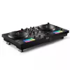 Hercules INPULSE T7 zwart dj-controller – 3,5 mm/6,35 mm hoofdtelefoon, USB-kabel, 652×350×90 mm