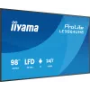 iiyama LE9864UHS-B1AG signage display digitaal signagedisplay flatscreen 2,49 m (98 inch) Wi-Fi 500 cd/m² 4K Ultra HD zwart ingebouwde processor Android 24/7