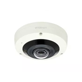 HANWHA domecamera – Xnf-8010rv – 6MP H.265 fisheye IR