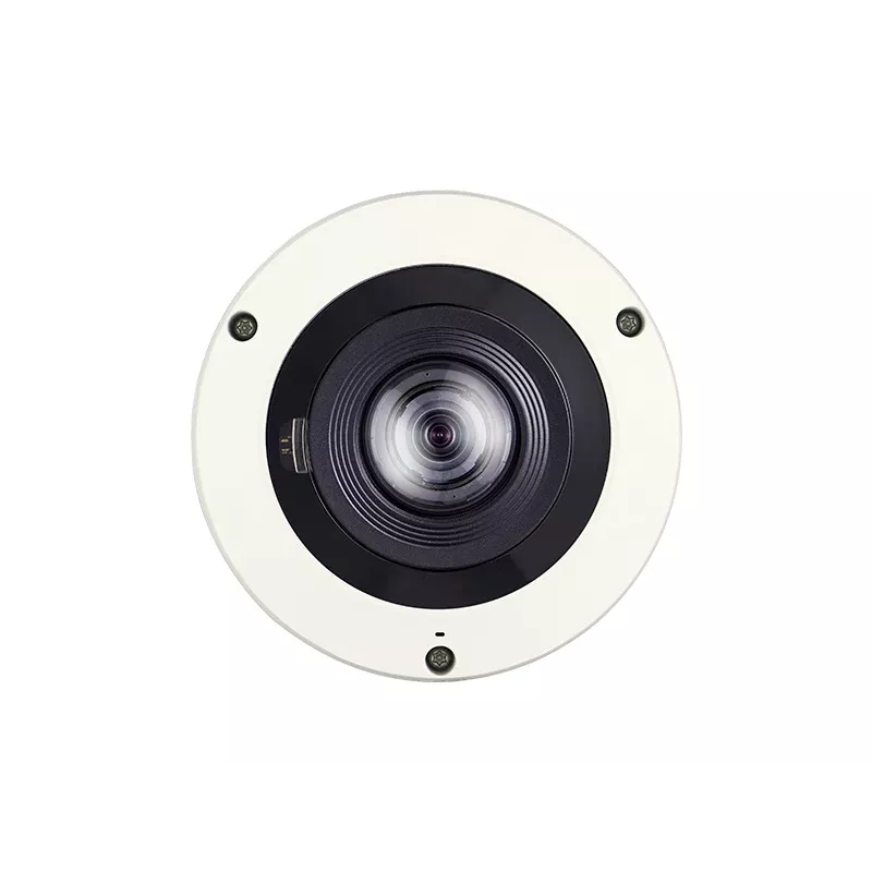 Hanwha Vision WiseNet X XNF-8010RV fisheye-dome-IP-camera, 360°, 2048 x 2048, 1,6 mm, dag/nacht, PoE, IK10, IP66, voor buiten