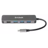 D-Link 5-in-1 USB-C-hub met HDMI/Power Delivery