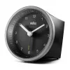 Braun BC07SB-DCF quartzwekker zwart, zilver