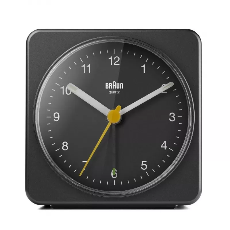 Braun BC03B quartzwekker zwart
