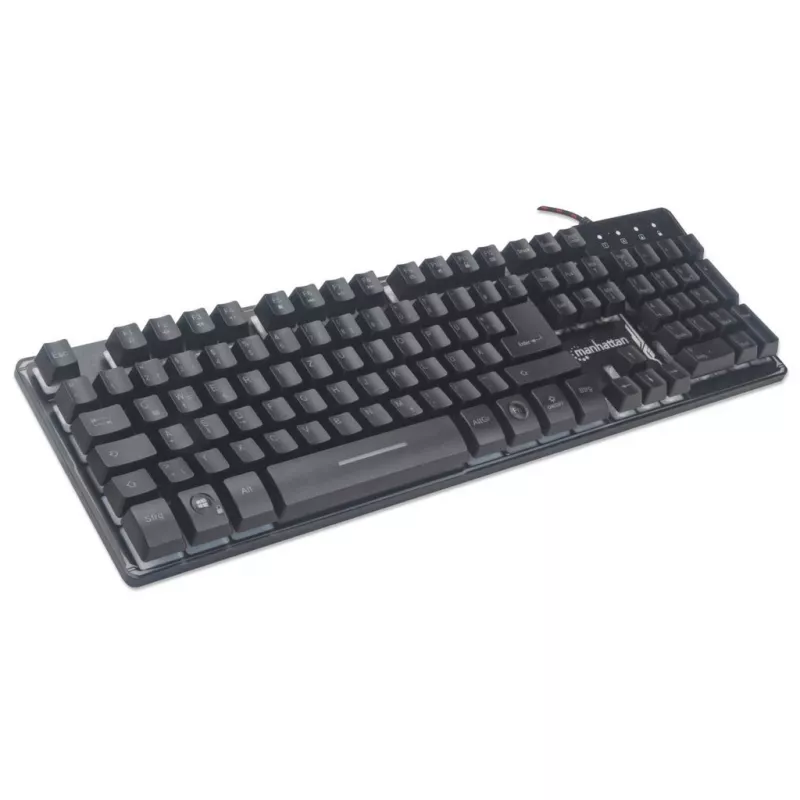 USB-toetsenbord Manhattan Gaming Metal Base Edition