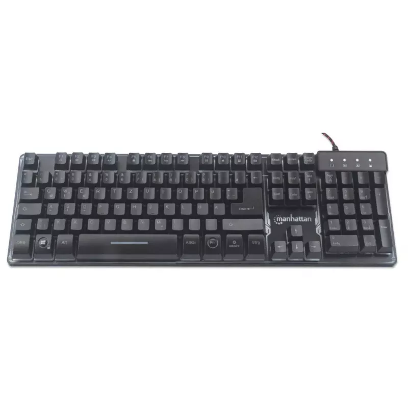 USB-toetsenbord Manhattan Gaming Metal Base Edition