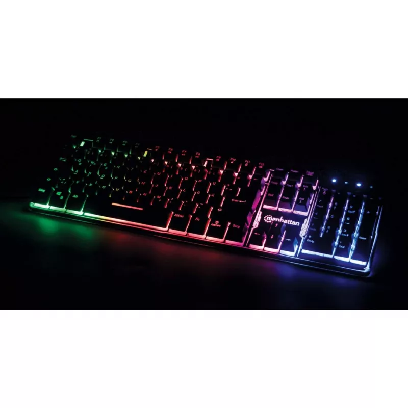 USB-toetsenbord Manhattan Gaming Metal Base Edition