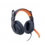 LOGITECH Zone Learn - USB-C - headset - on ear - Classic Blue