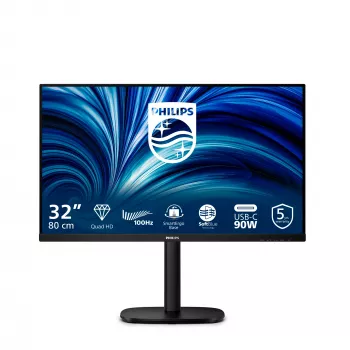 Philips 32B2U3601/00 computermonitor 80 cm (31,5 inch) 2560 x 1440 pixels Quad HD LCD zwart
