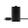 Microsoft Xbox Play & Charge Kit (SXW-00002) oplaadbare batterij met USB-C-kabel, zwart
